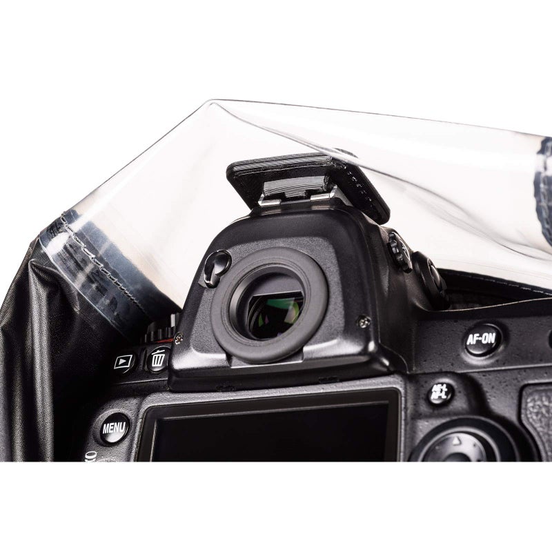 Think Tank Emergency Rain Covers for DSLR and Mirrorless Cameras with 300-600mm f/4 Lens - Large (Black) - Image 4